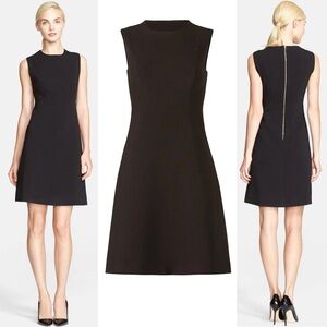 Kate Spade New York Black Sicily Sleeveless A Line Flare Dress Womens 00 EUC